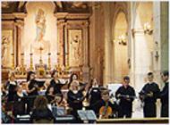 choir singing in church